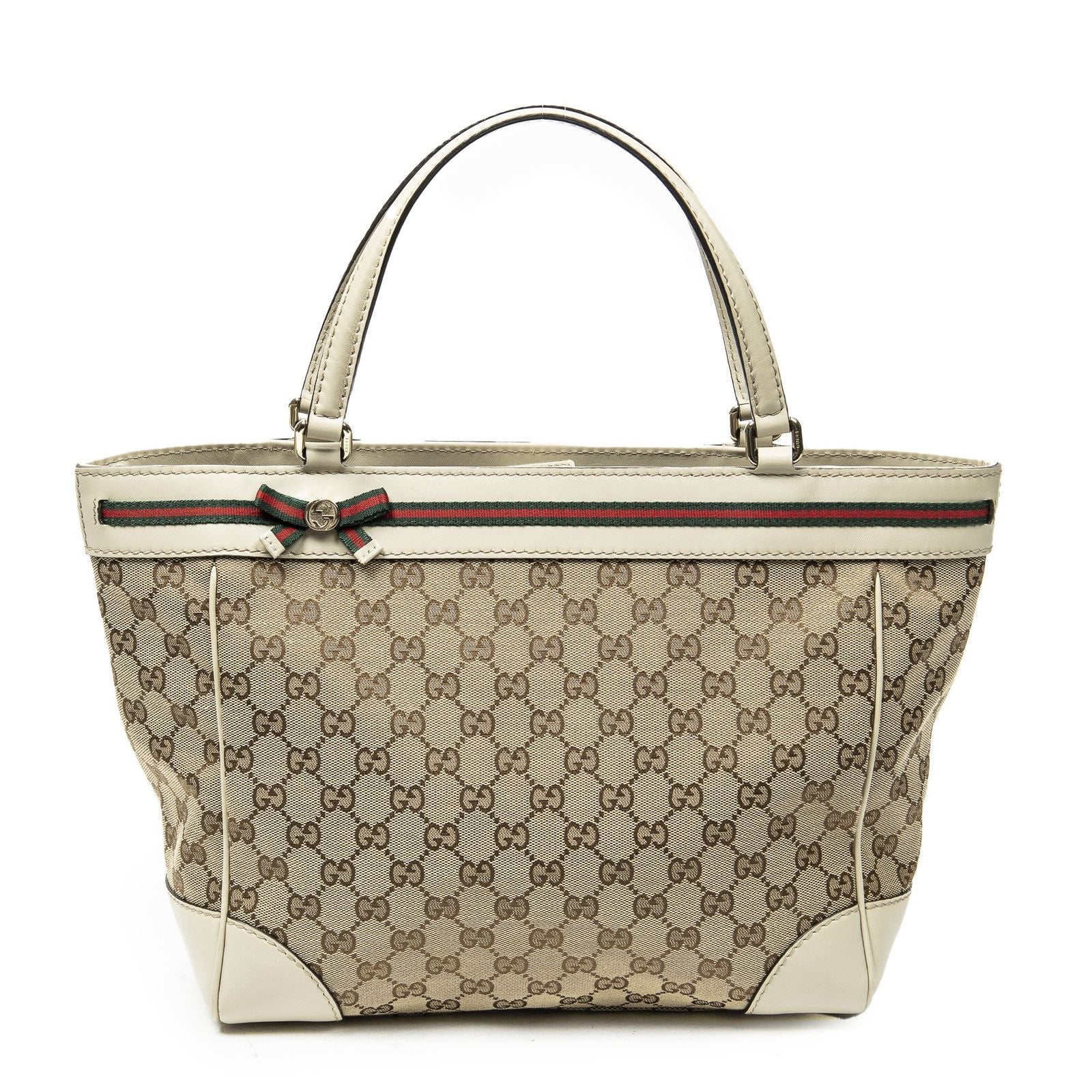 Gucci Mayfair Tote Beige GG Canvas