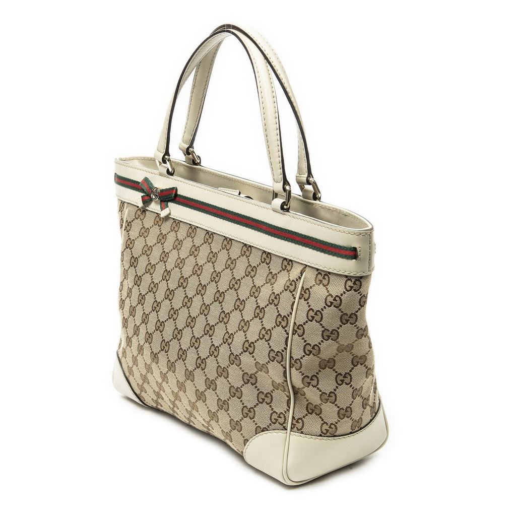 Gucci Mayfair Tote Beige GG Canvas — view 2