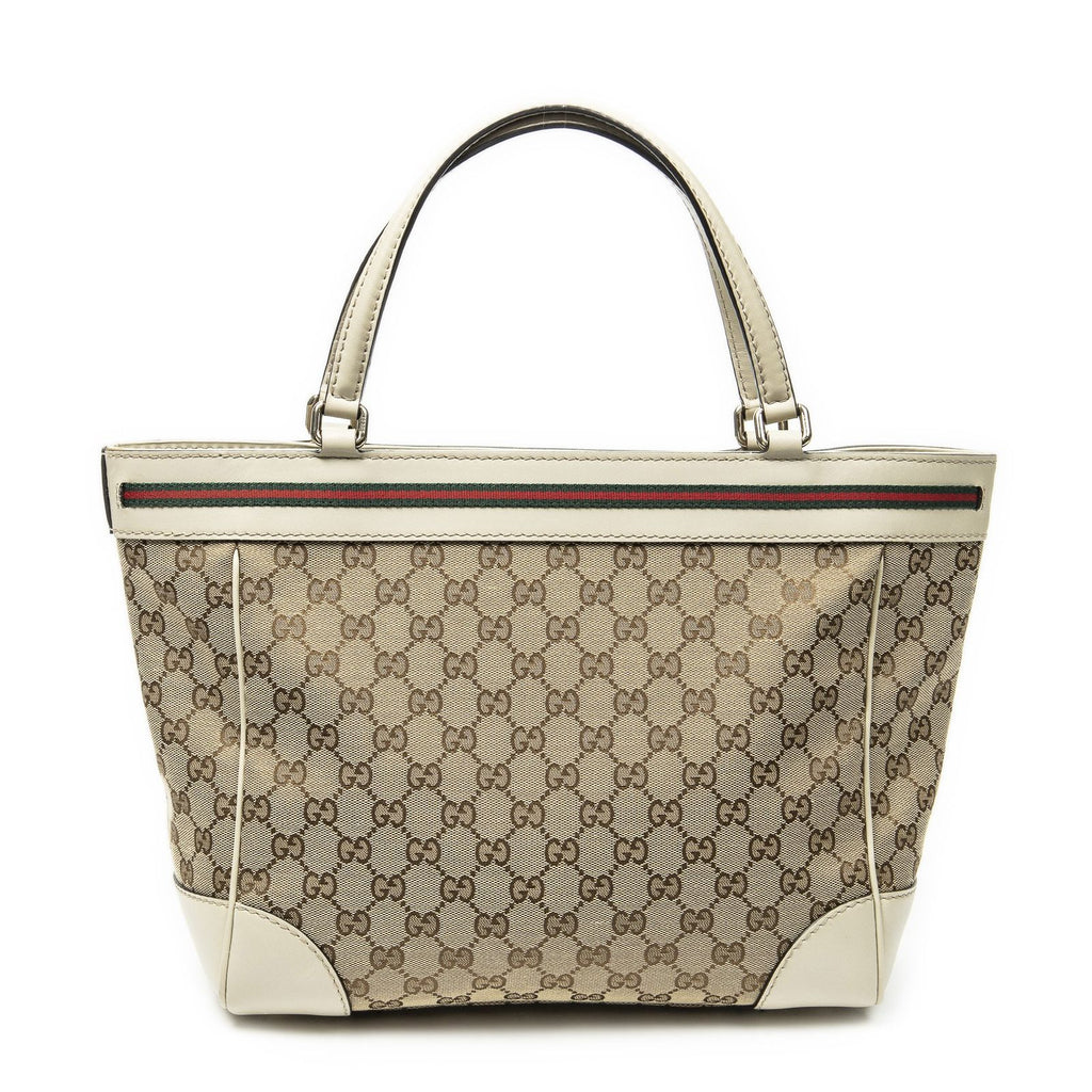 Gucci Mayfair Tote Beige GG Canvas — view 5