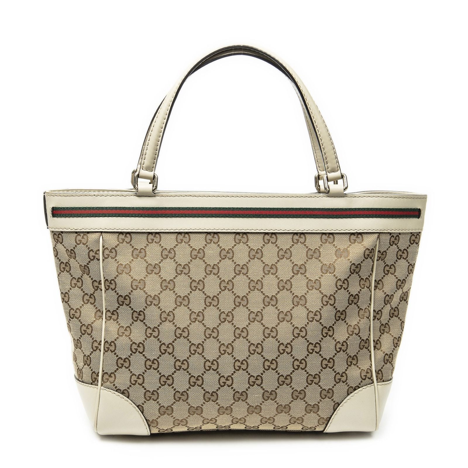 Gucci Mayfair Tote Beige GG Canvas — view 5