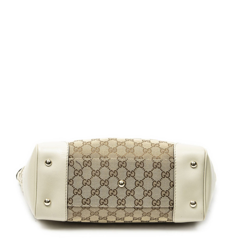 Gucci Mayfair Tote Beige GG Canvas — view 6