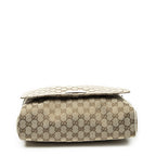 Gucci Flap Messenger Beige Ivory GG Canvas — view 6