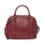 Gucci Joy Tote Red Micro Guccissima Leather