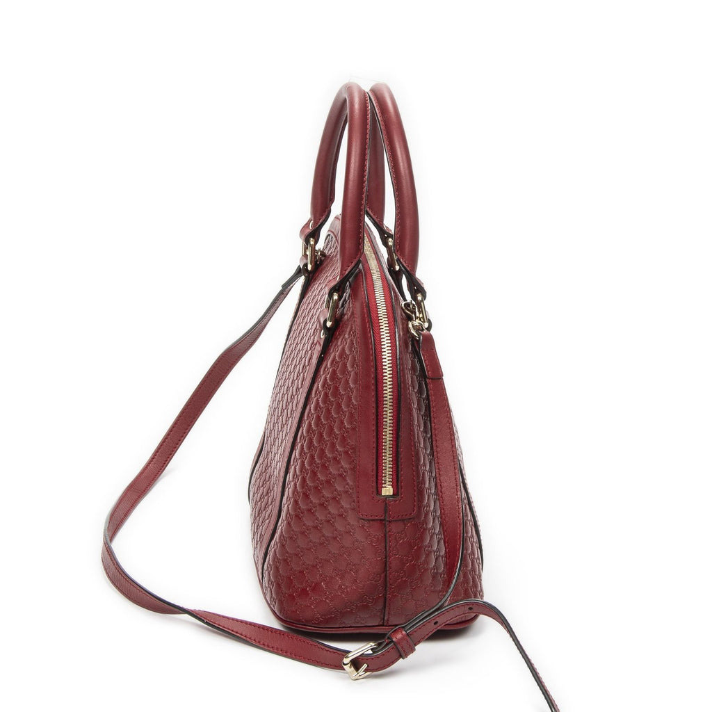Gucci Joy Tote Red Micro Guccissima Leather — view 4