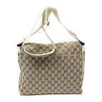 Gucci Flap Messenger Beige Ivory GG Canvas — view 5