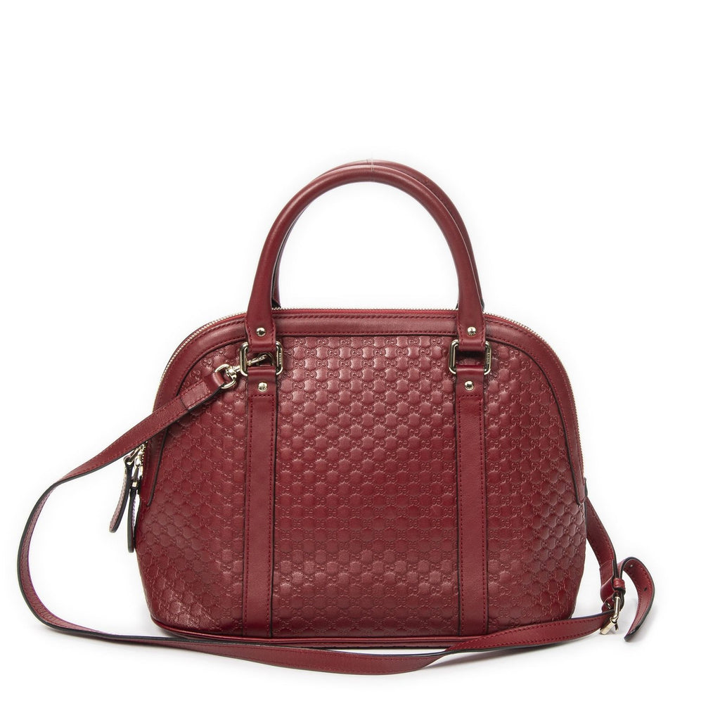 Gucci Joy Tote Red Micro Guccissima Leather — view 5