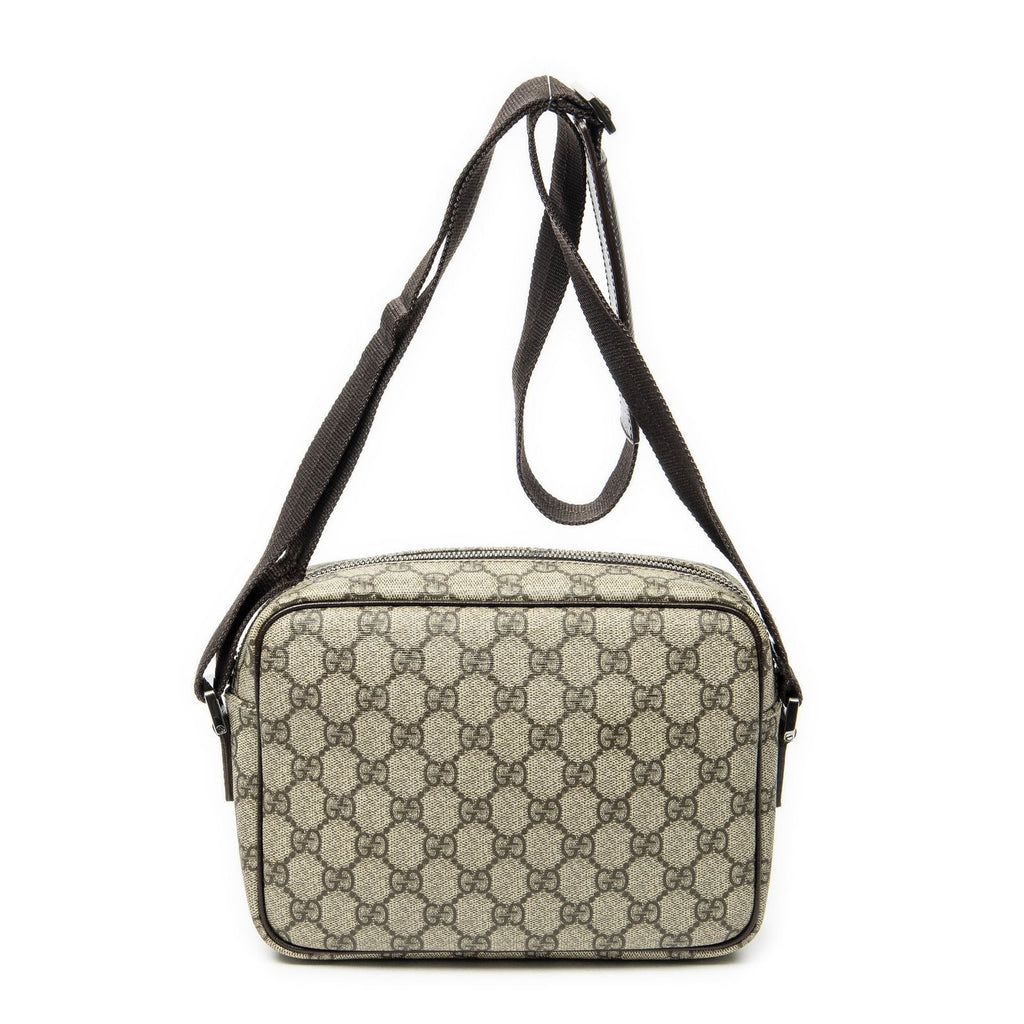 Gucci Camera Bag Beige Brown Supreme Canvas — view 5