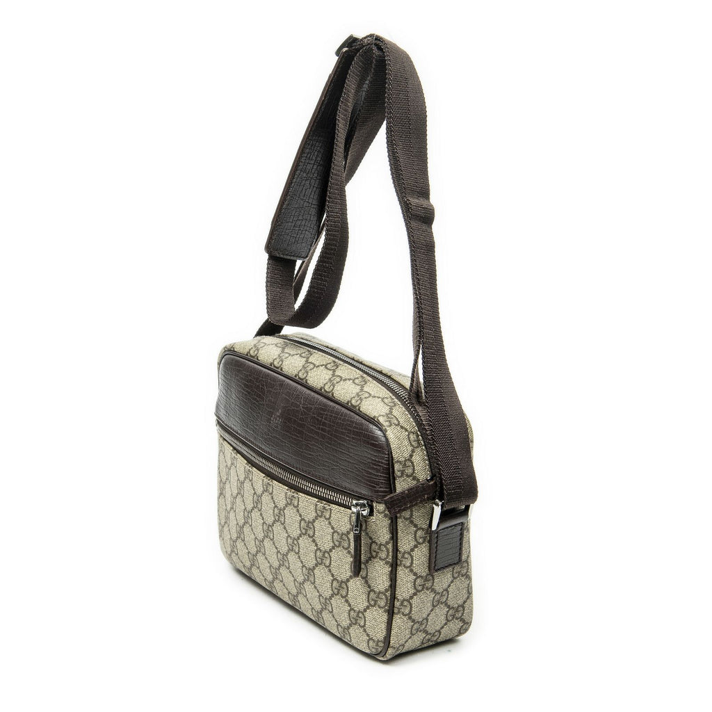 Gucci Camera Bag Beige Brown Supreme Canvas — view 2
