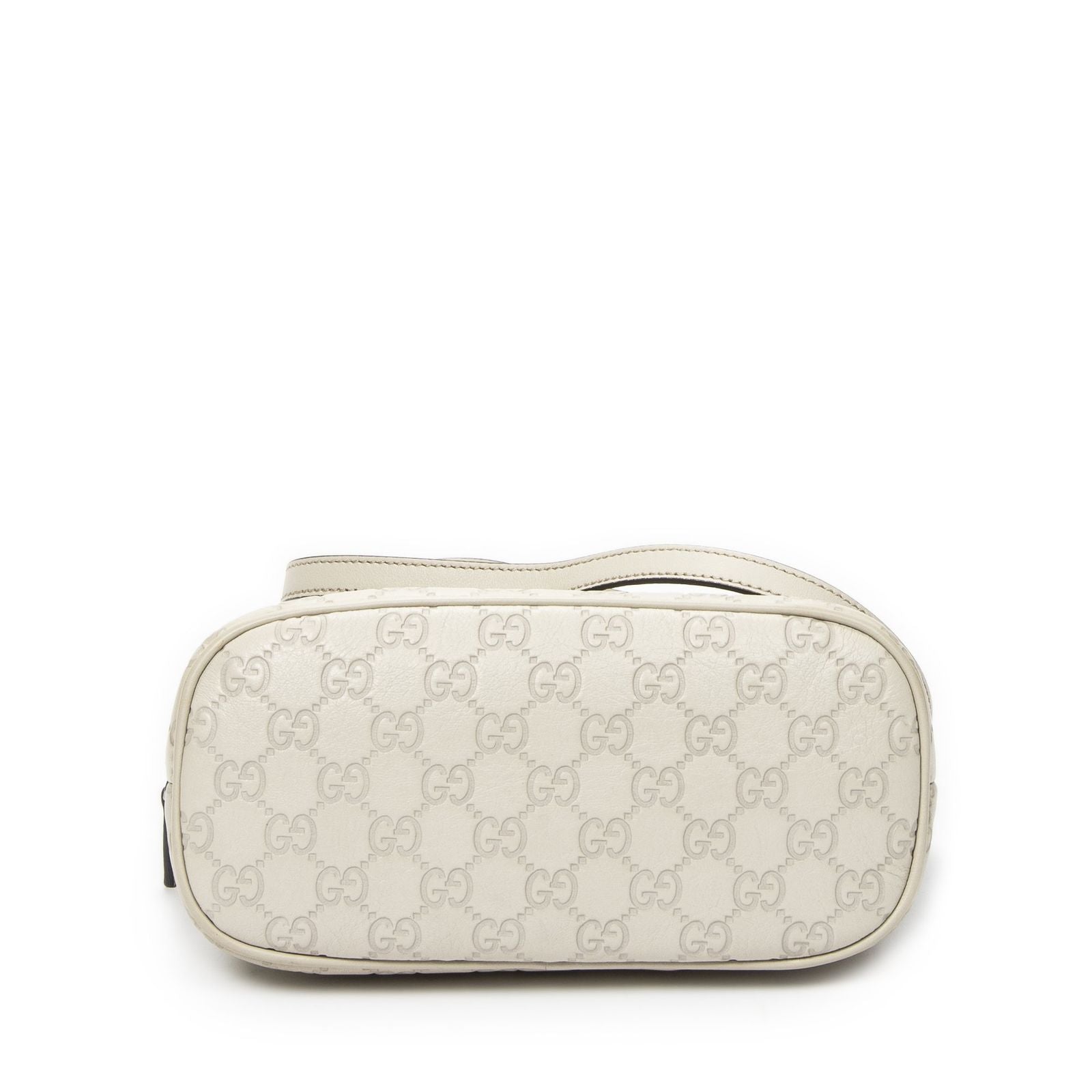 Gucci Mini Marcie Crossbody Ivory Guccissima — view 6