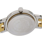 Hermes Clipper Stainless Steel Gold Plated Quartz Analog Display White Dial — view 6
