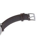 Bvlgari Solo Tempo Stainless Steel Leather Quartz Analog Display Blanc Dial — view 7