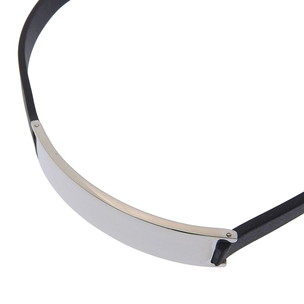 Gucci Bracelet 925 Sterling Silver Rubber Choker — view 3