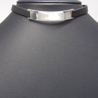 Gucci Bracelet 925 Sterling Silver Rubber Choker — view 2
