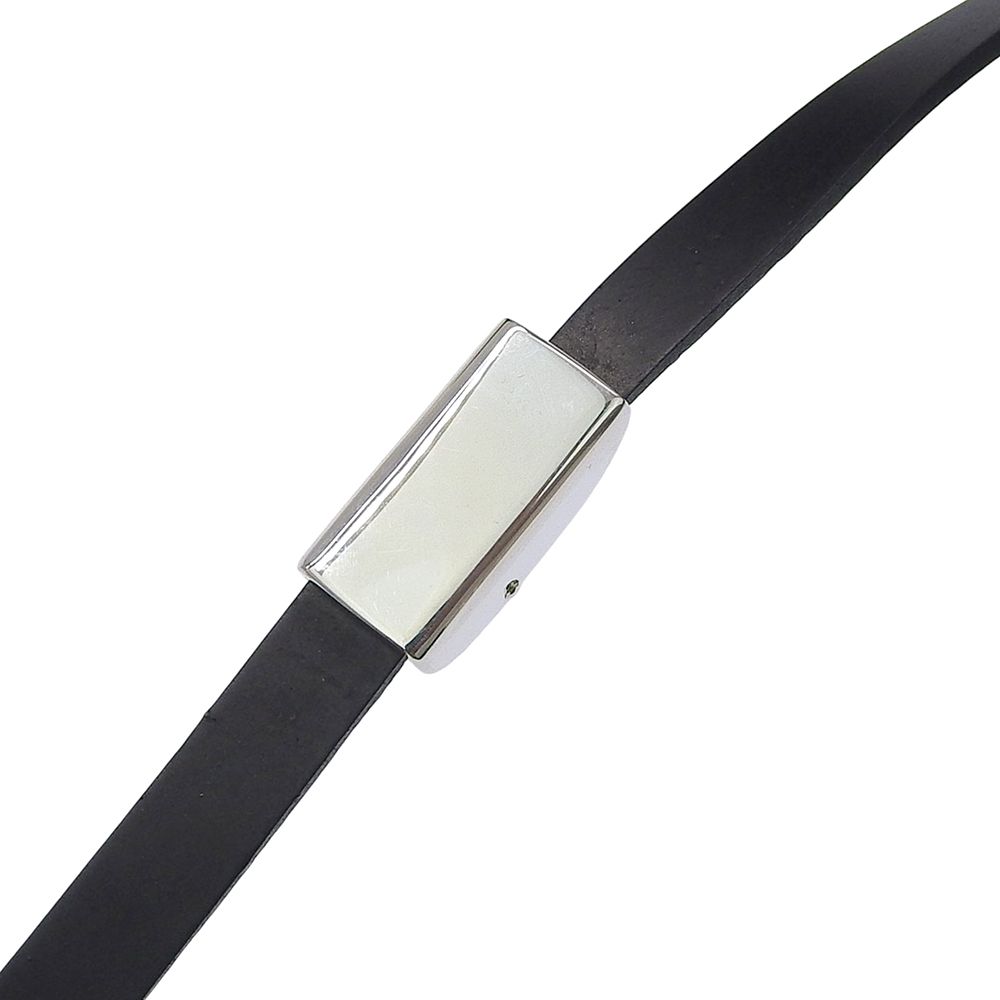 Gucci Bracelet 925 Sterling Silver Rubber Choker — view 5
