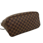 Louis Vuitton Neverfull Damier Leather Tote Shoulder Bag Brown — view 7