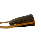 Louis Vuitton Box Drew Monogram Leather Mini Shoulder Bag Crossbody Brown — view 5