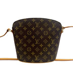 Louis Vuitton Box Drew Monogram Leather Mini Shoulder Bag Crossbody Brown — view 3