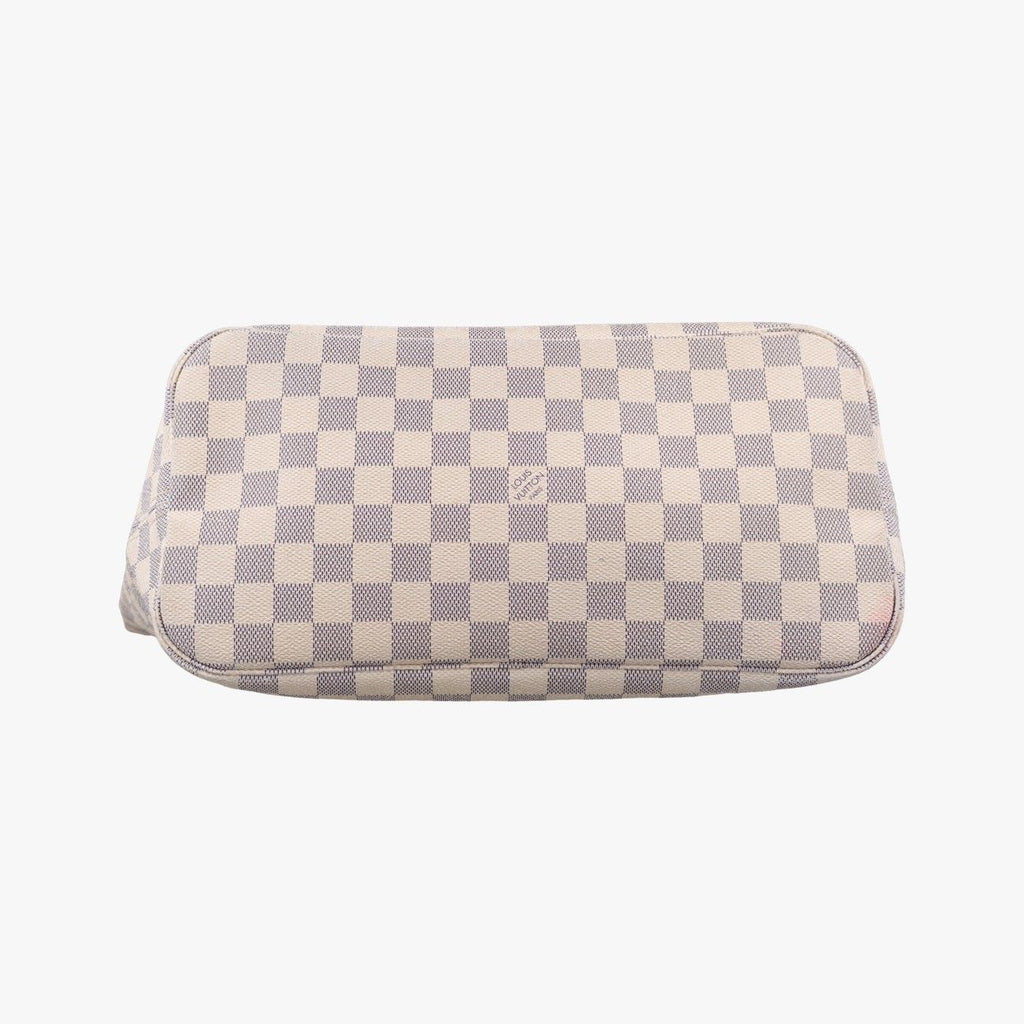 Louis Vuitton Neverfull MM Azur Damier Canvas — view 3