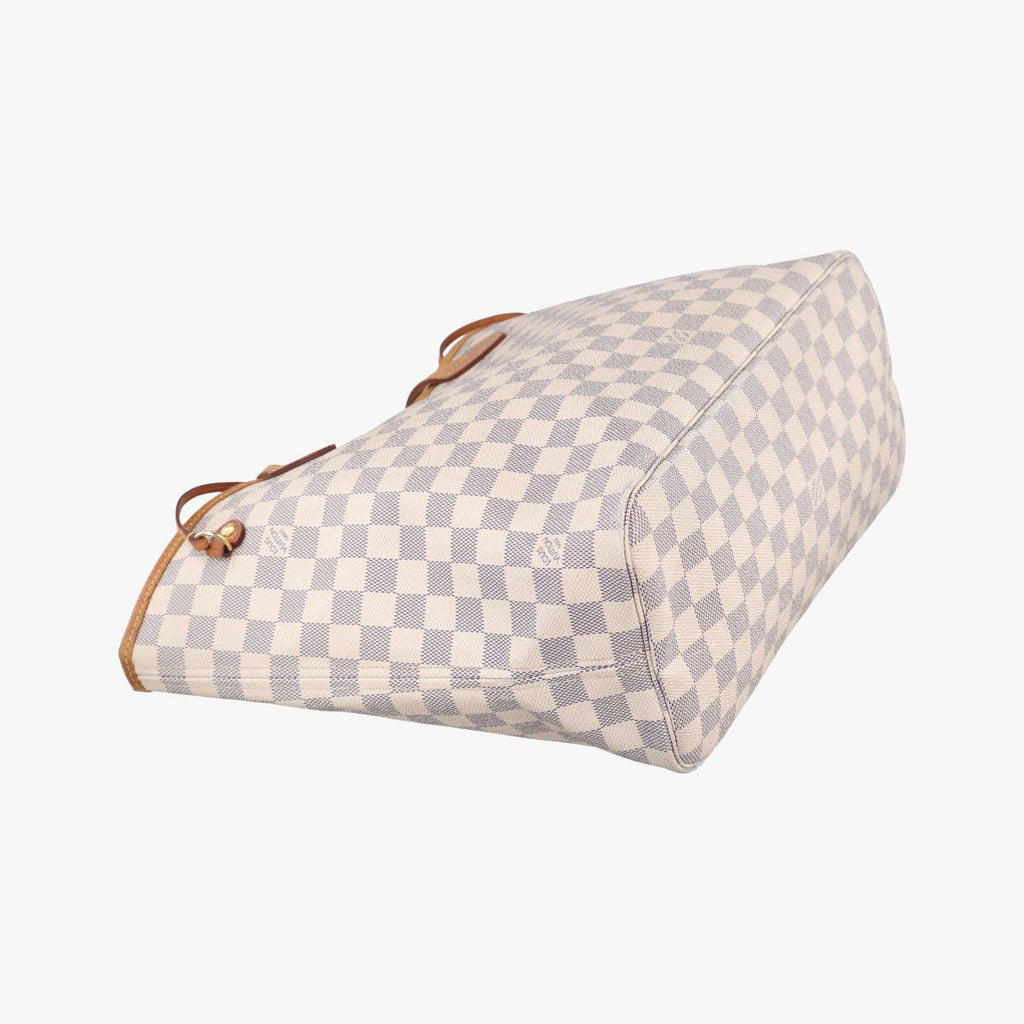 Louis Vuitton Neverfull MM Azur Damier Canvas — view 5