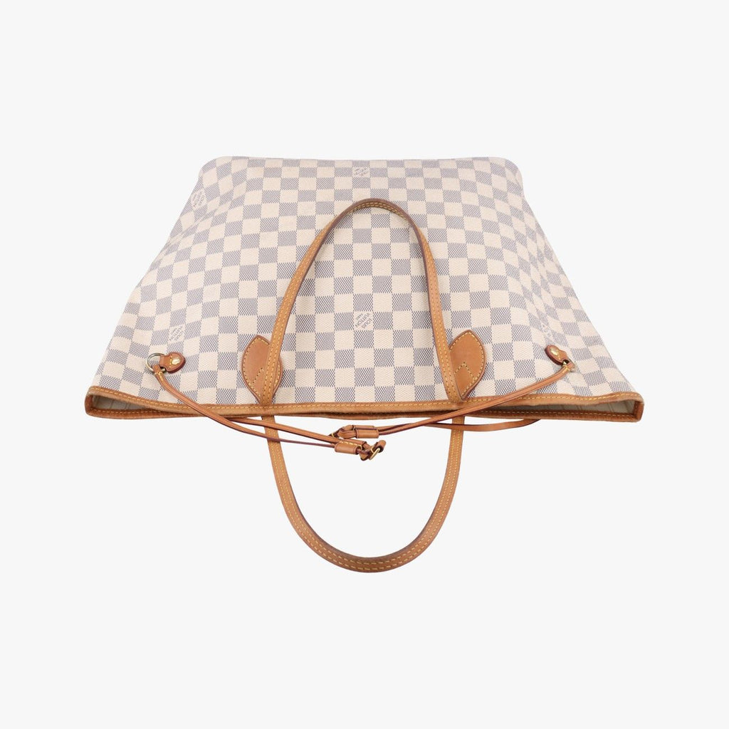 Louis Vuitton Neverfull MM Azur Damier Canvas — view 8