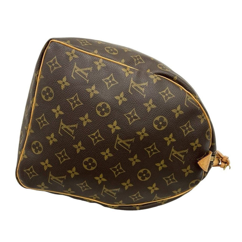 Louis Vuitton Vintage Keepall 50 Monogram Leather Boston Bag Brown — view 6