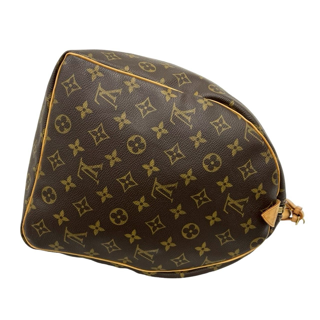 Louis Vuitton Vintage Keepall 50 Monogram Leather Boston Bag Brown — view 6