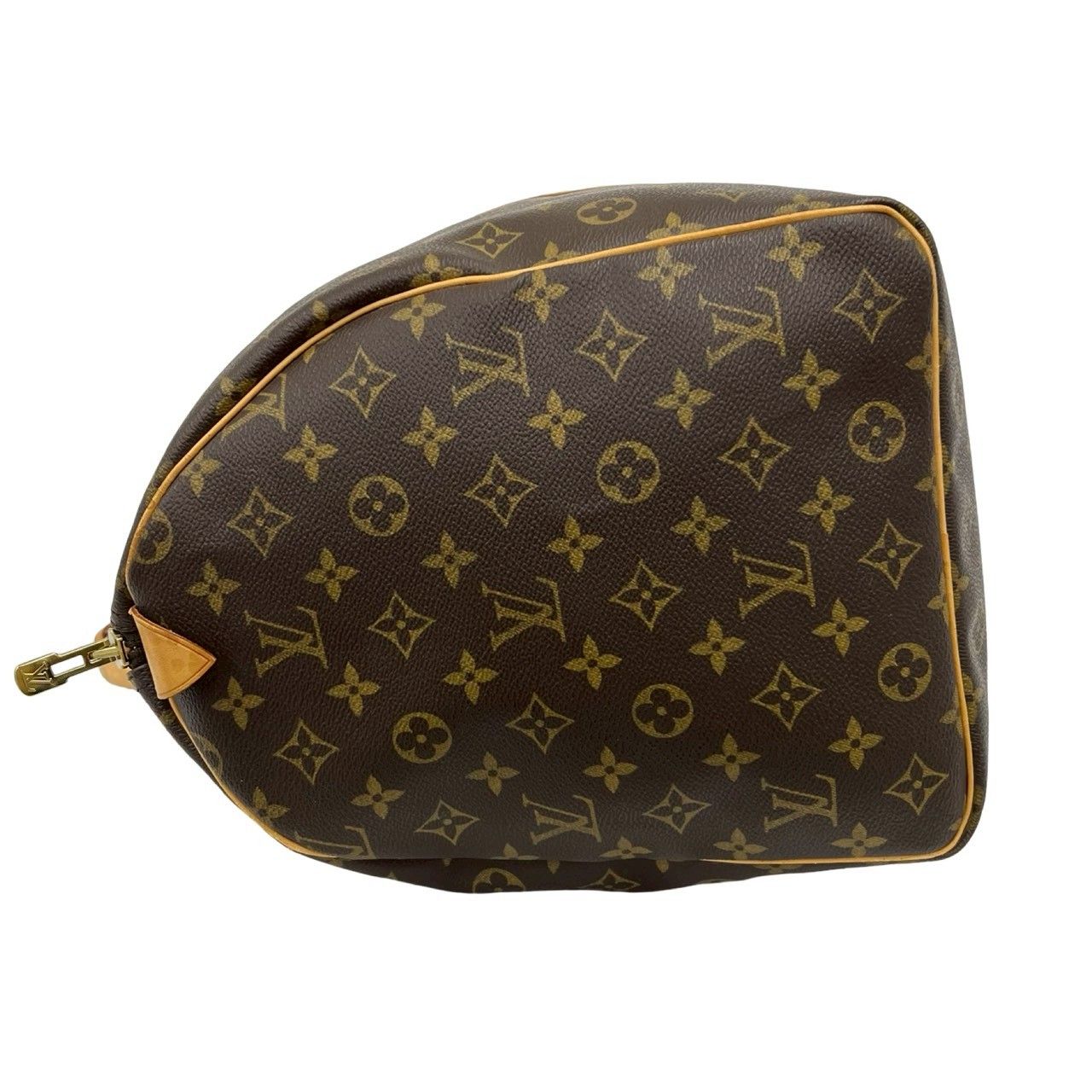 Louis Vuitton Vintage Keepall 50 Monogram Leather Boston Bag Brown — view 5
