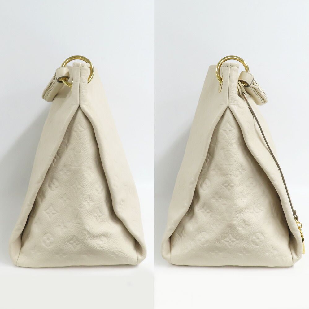 Louis Vuitton Artsy MM Monogram Empreinte Ivory Shoulder — view 4
