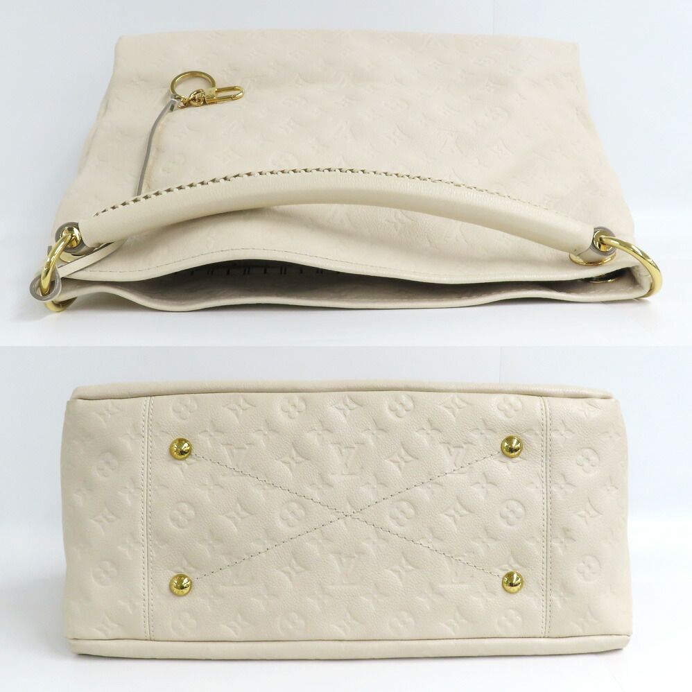 Louis Vuitton Artsy MM Monogram Empreinte Ivory Shoulder — view 3
