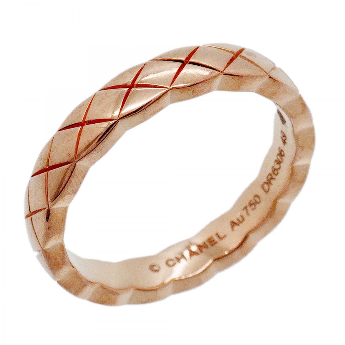 Chanel Ring Coco Crush Beige Gold 18k Pink