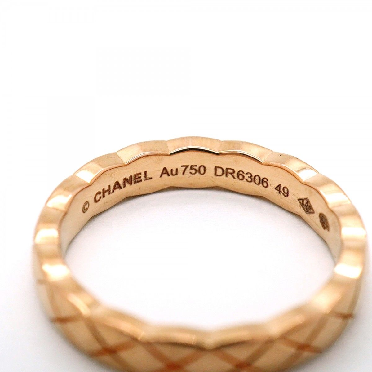 Chanel Ring Coco Crush Beige Gold 18k Pink — view 4