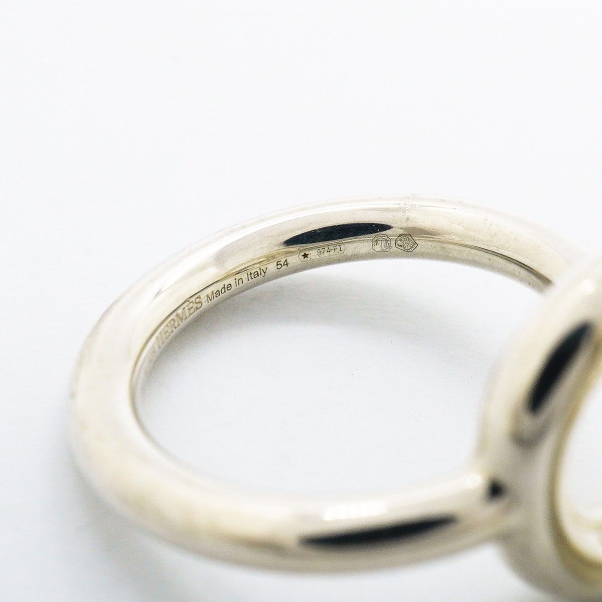 Hermes Ring Echappee 925 Sterling Silver — view 5