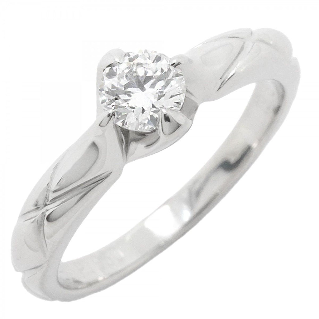Chanel Ring Quilted Platinum Diamond