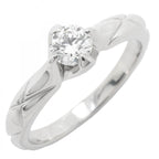 Chanel Ring Quilted Platinum Diamond