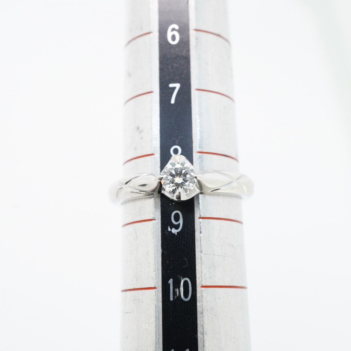 Chanel Ring Quilted Platinum Diamond — view 8