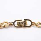 Dior Bracelet CD Logo Gold Plated Rhinestone — view 5
