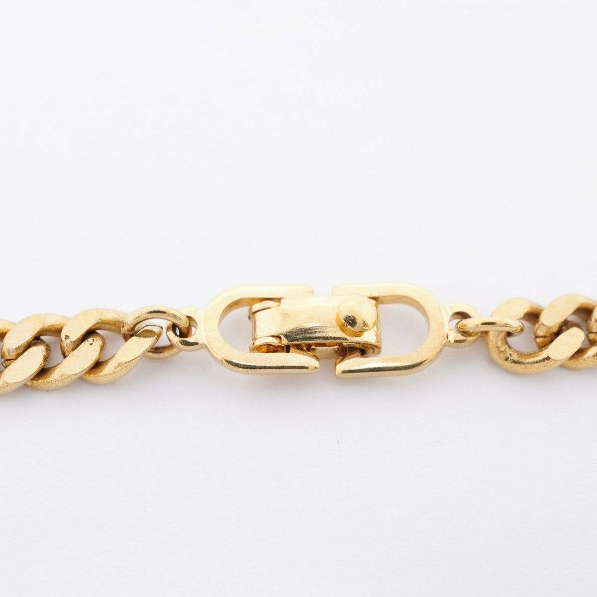 Dior Bracelet CD Logo Gold Plated Rhinestone — view 4