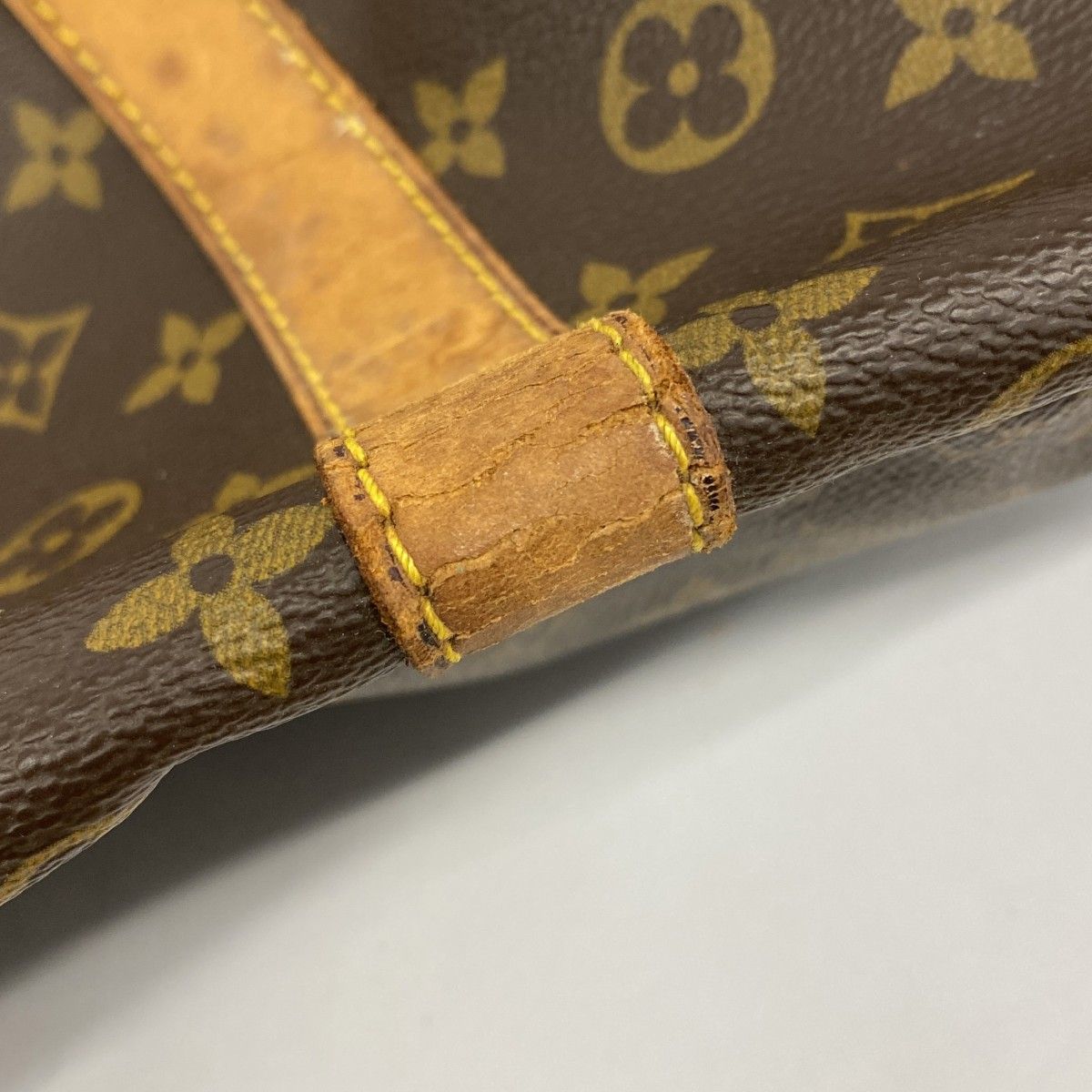 Louis Vuitton Boston Bag Monogram Keepall Bandouliere 55 Brown — view 6