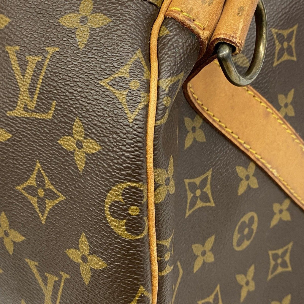 Louis Vuitton Boston Bag Monogram Keepall Bandouliere 55 Brown — view 8