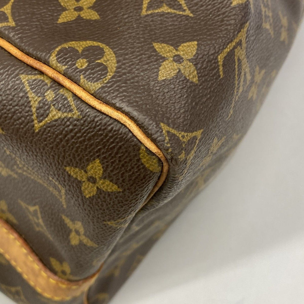 Louis Vuitton Boston Bag Monogram Keepall Bandouliere 55 Brown — view 7