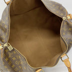 Louis Vuitton Boston Bag Monogram Keepall Bandouliere 55 Brown — view 4