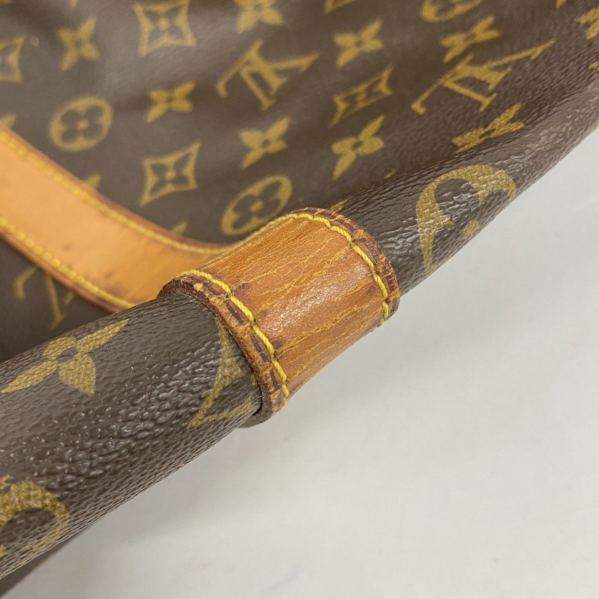 Louis Vuitton Boston Bag Monogram Keepall Bandouliere 55 Brown — view 9