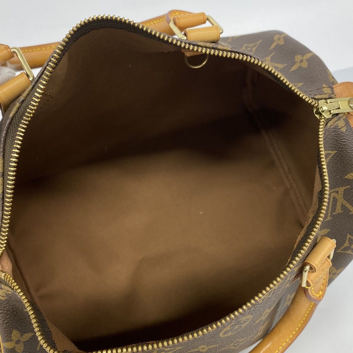 Louis Vuitton Handbag Monogram Speedy 30 Brown — view 4