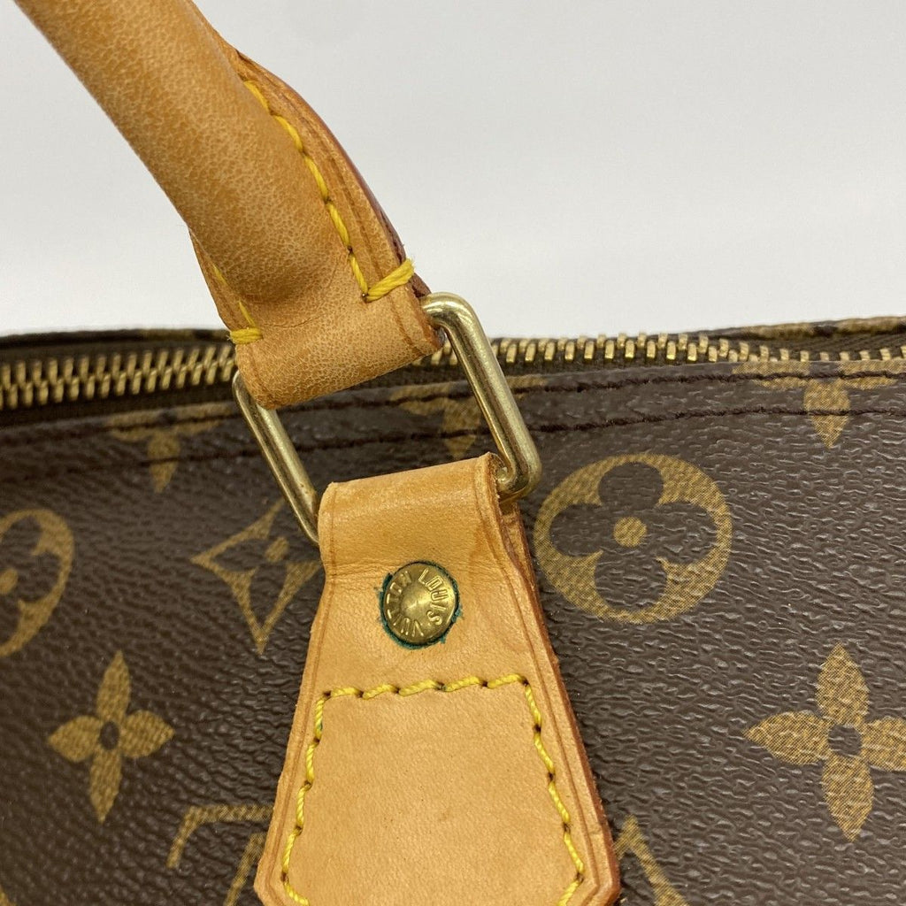 Louis Vuitton Handbag Monogram Speedy 30 Brown — view 8