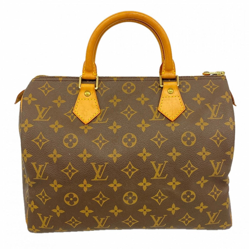 Louis Vuitton Handbag Monogram Speedy 30 Brown