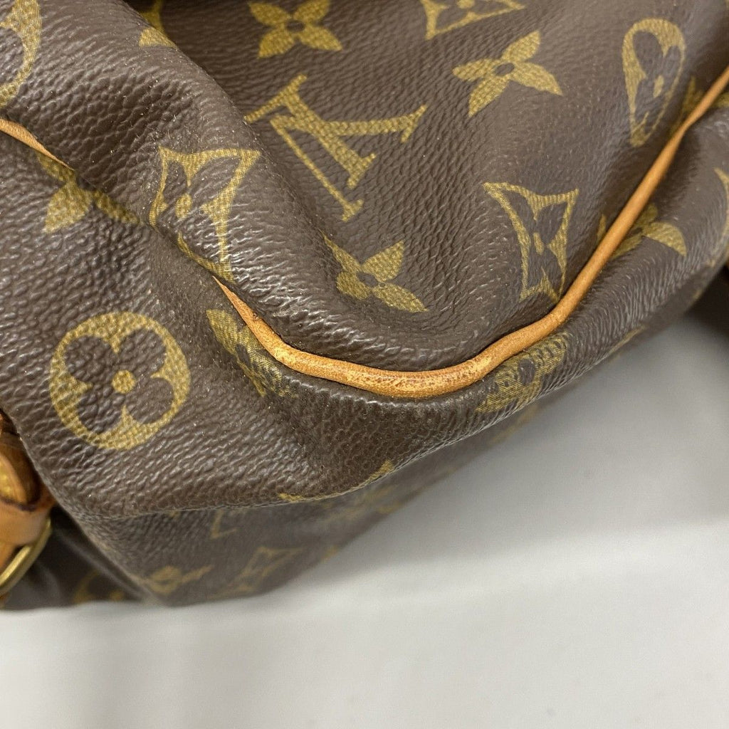 Louis Vuitton Shoulder Bag Monogram Saumur 35 Brown — view 6