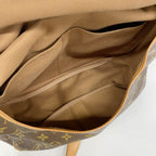 Louis Vuitton Shoulder Bag Monogram Saumur 35 Brown — view 4