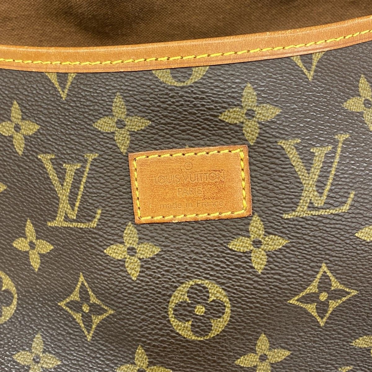 Louis Vuitton Shoulder Bag Monogram Saumur 35 Brown — view 5