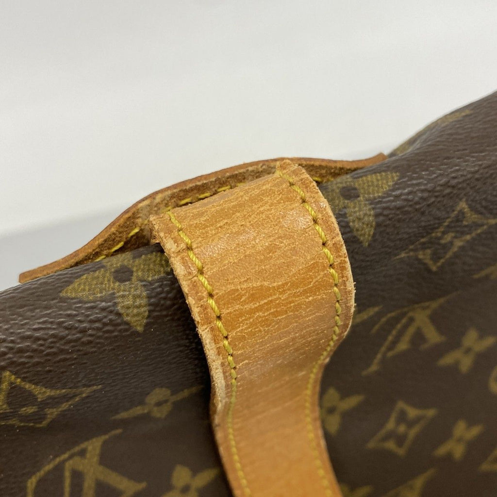 Louis Vuitton Shoulder Bag Monogram Saumur 35 Brown — view 9