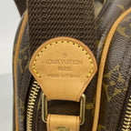 Louis Vuitton Shoulder Bag Monogram Reporter PM Brown — view 5
